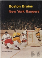 Boston Bruins vs. New York Rangers (Souvenir Album der Europa Tournee 1959)