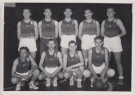FC Barcelona Basketball Team ca. 1950 (Original photography stamped by Wassermann/Geneve)