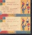 The Semifinal + The Final 26 + 30 June 1996, Wembley Stadium Grandstand Restaurant Banqueting Hall Ticket