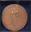 Offizielle Medaille des Schweiz. Eishockey Verband für den Aufstieg in die Gruppe A an der WM 1971