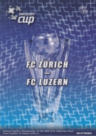 FC Zürich - FC Luzern, Swisscom Cupfinal, 16. Mai 2005, St.Jakob Basel, Offzielles Programm d. SFV