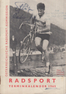 Radsport Terminkalender 1965