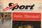 Danke, Dänemark! (Sonderausgabe „SPORT“ Fussball-Europameisterschaft und Tour de Suisse, 27.6. 1992)