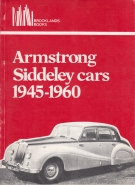 Armstrong Siddeley cars 1945 - 1960