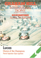 Graham Hill International Trophy for Formula 1 Silverstone 11th April 1976, Official Programme
