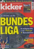 Bundesliga 2010//11 -  Kicker Sonderheft (mit der Stecktabelle + Klappschale)