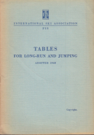 Tables for Long-Run and Jumping - Adopted 1948