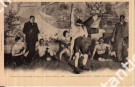 Championnat du monde de lutte au Casino de Paris (1901) - Carte postale (Collection Breullard)