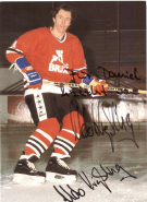 Udo Kiessling (Autogrammkarte mit Orig. Signatur der Deutschen Eishockeylegende)