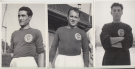 3 Photos de joueurs de UGS (Urania Genève Sports ca. 1950-60)