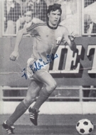 Alfred Scheiwiler - 4.2. 1956 Mittelschüler (früher FC Gossau) FC Zürich Autogrammkarte (ca. 1976/77)