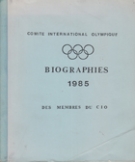 Biographies 1985 des Membres du CIO