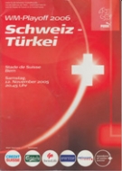 Schweiz - Türkei, WM-Playoff 2006, Stade de Suisse, 12. Nov. 2005, Offz. Programm