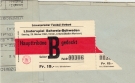 Ticket; Schweiz - Schweden, 29.10. 1961, WM-Qualif. Chile 1962, Stadion Wankdorf (Haupttribüne gedeckt)