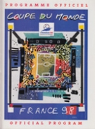 Coupe du Monde France 1998 - Programme officiel / Official program (Text french /english)