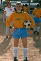 FC Lengnau - Auswärtstrikot Saison 1984-85 (Matchworn, Nr. 2, Ausrüster: Erima, Size: L = 7/8, langarm)