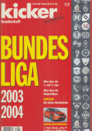 Kicker Sonderheft Bundesliga 2003 - 2004