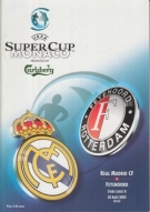 Real Madrid CF - Feyenoord, UEFA Super Cup 30.8. 2002, Monaco Stade Louis II, Programme Officiel