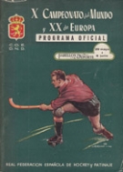 X Campionato del Mundo y XX de Europa de hockey sobre Patines, Barcelona 1954, Programma Oficial