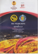 BSC Young Boys - Getafe C.F., 30.9. 2010, UEFA Europa League Group stage, Offizielles Programm