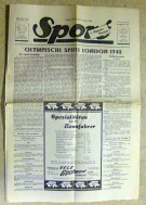 SPORT - XXVIII. Jhg., Nr. 97, 2. August 1948 - Olympische Spiele London 1948, 3. Olympia - Nummer