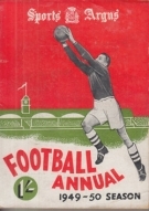 Sports Argus Football Annual Season 1949-50