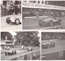 Lot of 7 Formule 1 Photos Postcard ca. 1950 (Grand Prix Suisse?)