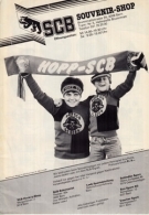 SCB Souvenir-Shop (Werbeprospekt für die Saison 1984/85)