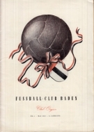 Fussball-Club Baden - Club-Organ (Nr.4 - Mai 1950 - 6. Jahrgang + Beilage)
