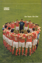 Schweizer Nationalteam 2004 (Autogrammkartenset bestehend aus 28 - B5 Karten mit aufgedruckter Signatur)