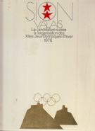Sion Valais - La canditature suisse à l’organisation des XIIes Jeux Olympiques d’hiver 1976 (Official Bitbook in suitcase)