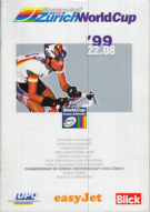 86. Meisterschaft von Zürich 1999 World Cup - Internationales Strassenrennen, Offiz. Programm