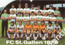 FC St. Gallen (Teampostkarte Saison 1981/82, Sponsor Trident)