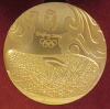 Olympic Games Beijing 2008 „Bird’s Nest“ High-relief Commemorative Medallion vergoldet with Box