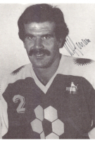 Ueli Hofmann (EHC Arosa Saison 1981/82, mit orig. Signatur)