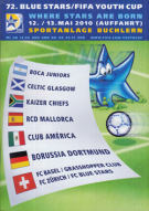 72. Blue Stars/Fifa Youth Cup 2010 - Offizielles Programm