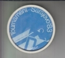 Ice Hockey Tournament Sarajevo 1983 (Badge for the Pre-olympic Ice hockey Tournament)