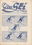 Der Ski (zugleich Sport im Winter, Heft 1 (1. Nov. 1934) - Heft 10  (20. April 1935)