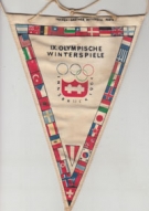 IX. Olympische Winterspiele Innsbruck 1964 (Offizieller Wimpel, Official Pennant)