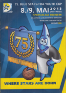 75. Blue Stars/Fifa Youth Cup 2013 - Offizielles Programm (das alte Moto wieder aktiviert: Where Stars are Born)