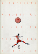 Olympiakos Piraeus FC - Official Yearbook 1997 - 98