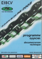 57e Tour de Romandie 2003, Programme officiel + documentation technique