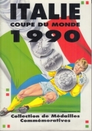 Italie Coupe du Monde 1990 - Collection de Médailles Commémoratives