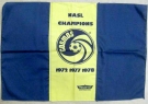 New York Cosmos - NASL Champions 1972, 1977, 1978 (Tissue Flag by Progresso - Quality Italian Foods