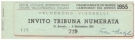 Championnats du monde de Cyclisme Velodromo Vigorelli 31 Agosto - 3 Settembre 1955 (Ticket stub with 8 Tickets)