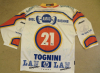 Omar Tognini - EHC Biel-Bienne Saison 2003 - 2006 (Erima, Size XL, No. 21 mit zahlreichein verblassten Signaturen)