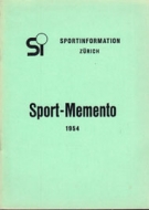 Sport-Memento 1954 (Sportinformation Zürich)