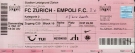 FC Zuerich - Empoli FC, 4.10. 2007, UEFA-Cup, Stadion Letzigrund, Tribüne C