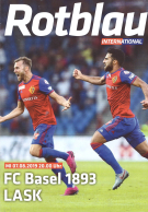 FC Basel 1893 - Linzer ASK, 7.8. 2019, CL-Qualf., Stadion St. Jakob, Offizielles Programm