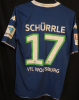 André Schürrle No. 17 - Vfl Wolfsburg Saison 2015-16 (Original Trikot mit Bundesliga + Hermes  Patches)